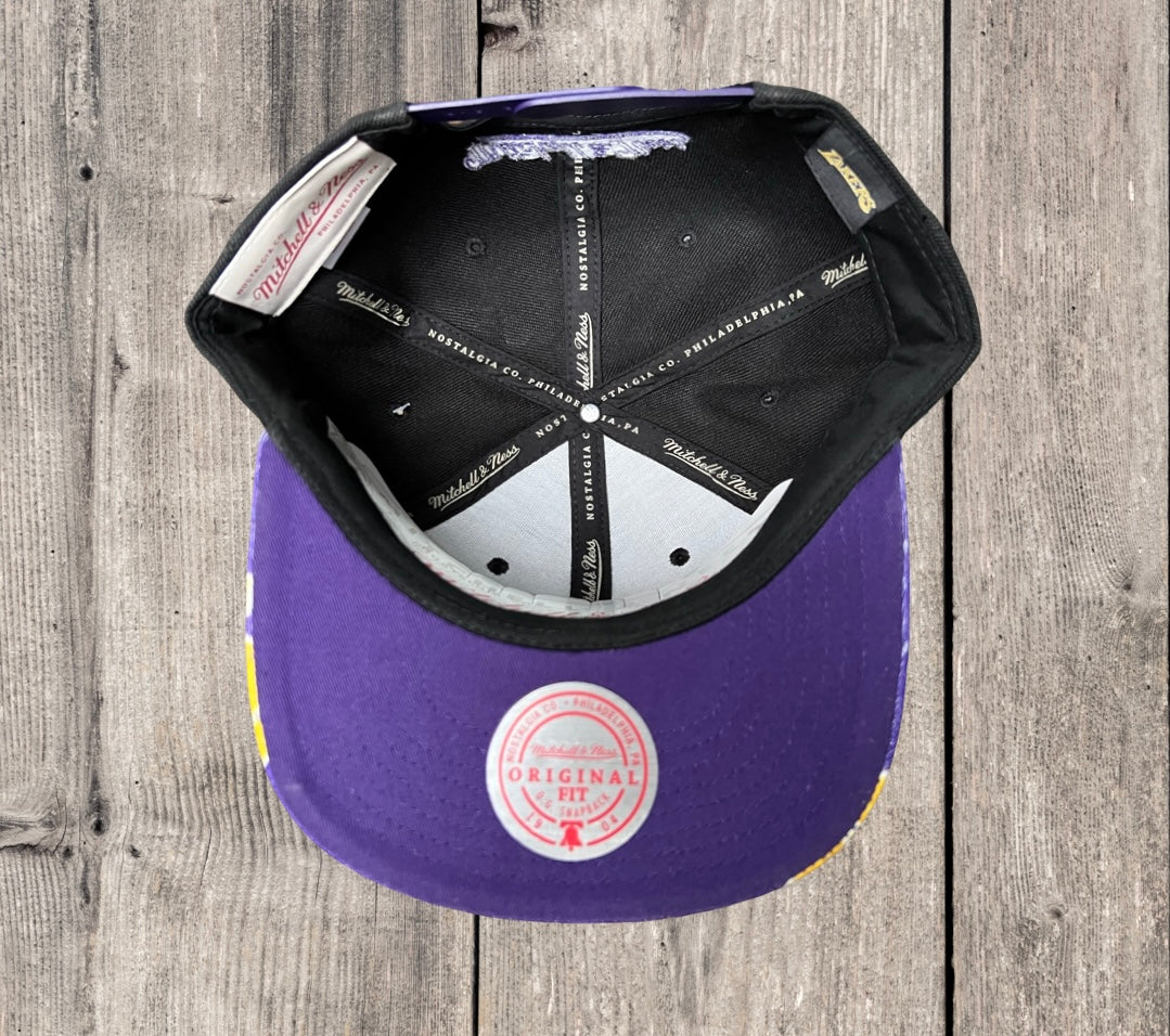 Mitchell and Ness LA Lakers Snapback