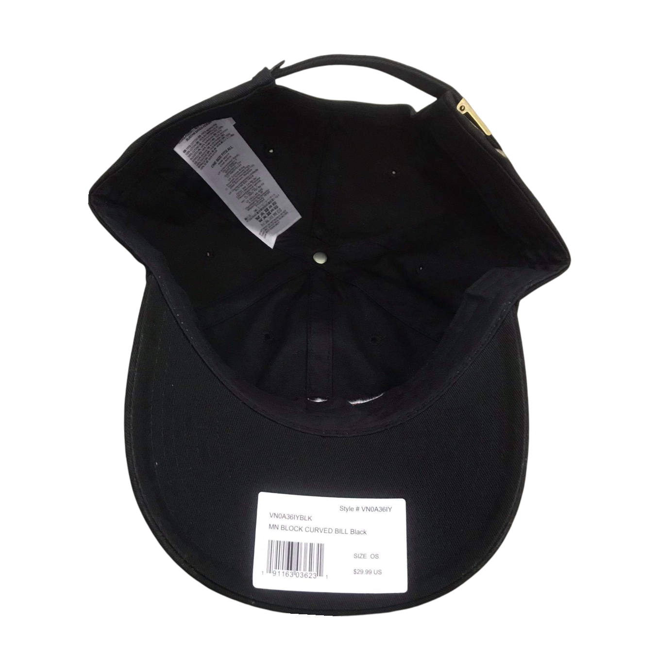 Vans Block Curved Bill Jockey Dad Hat