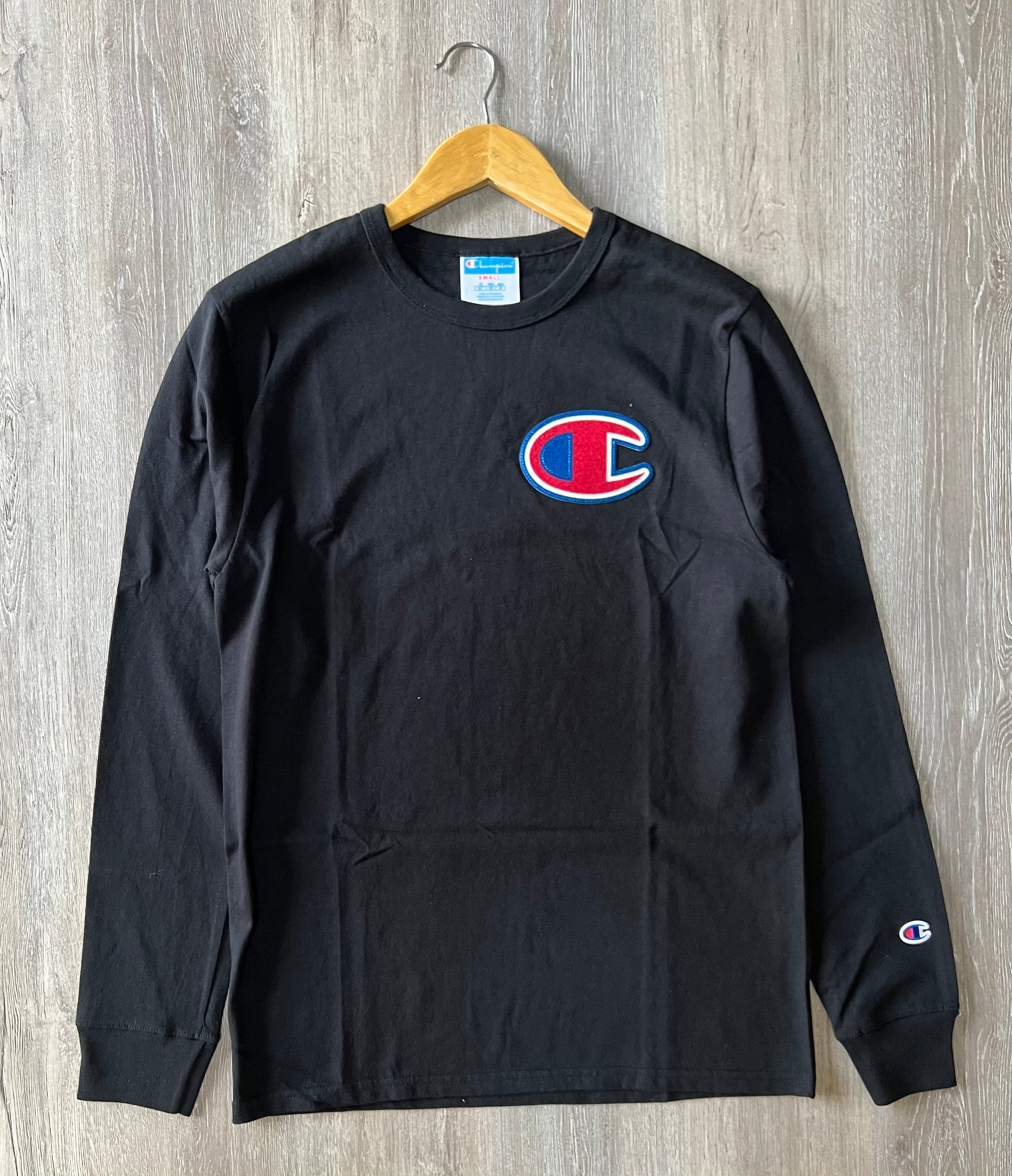 Black champion on sale long sleeve
