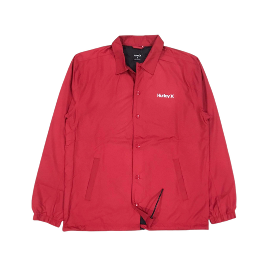 Hurley Seige Waterproof Coach Jacket