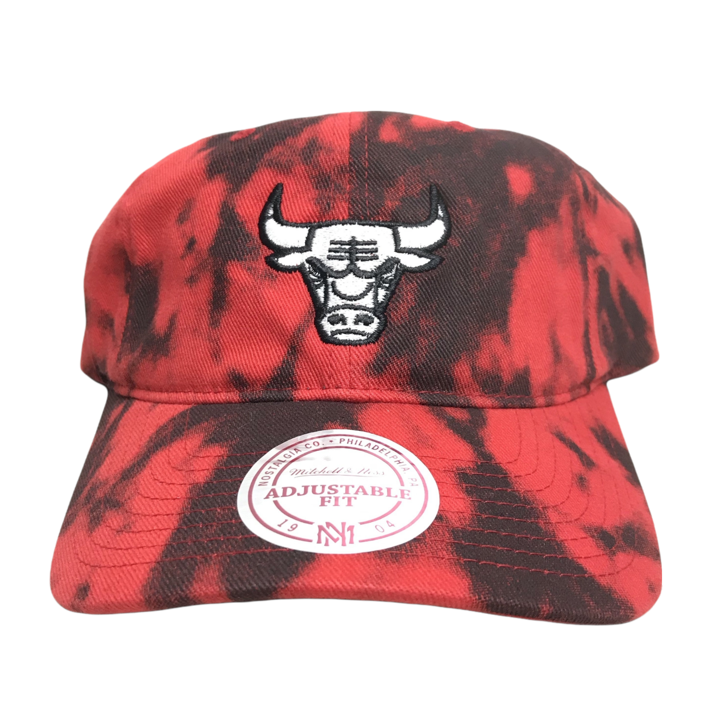 Mitchell and Ness CHI Bulls Multi Color Wash Dad Hat